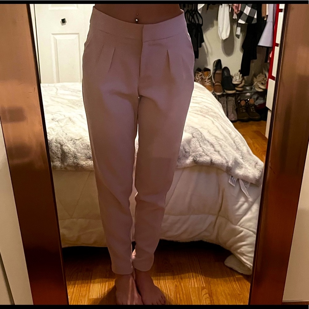 Forever 21 light pink dress pants